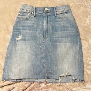 Mother denim skirt